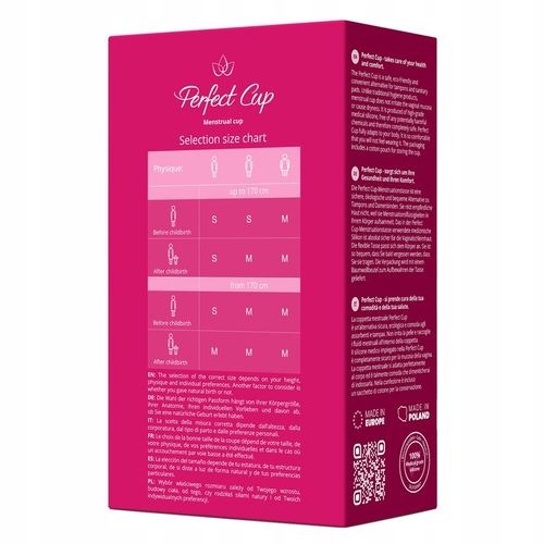 Kubeczek Menstruacyjny - Perfect Cup - Róż [L] na Arena.pl