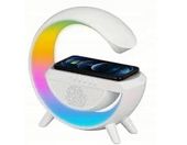 GŁOŚNIK RGB LAMPKA LED ŁADOWARKA INDUKCYJNA BEZPRZEWODOWA EXCLUSIVE