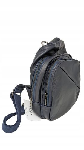 Torebka Przez Ramię Plecak Skóra Naturalna Cheval Firenze Włochy 20X28X10Cm na Arena.pl