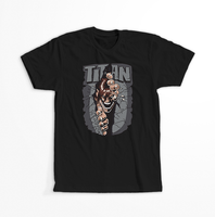 Koszulka Czarna Attack on titan WYBIERZ KOLOR KOSZULKI I FASON Męska XL