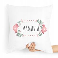 Poduszka Prezent Upominek Dla Mamy Mamusi Mamusia Z Nadrukiem Ze Zdjęciem