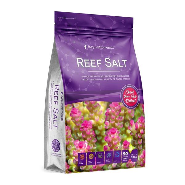 Aquaforest Reef Salt 7,5 kg sól morska zdjęcie 1