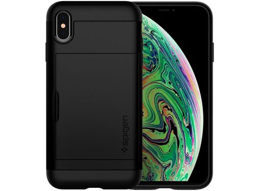 Etui Spigen Slim Armor CS Apple iPhone Xs Max Black na Arena.pl