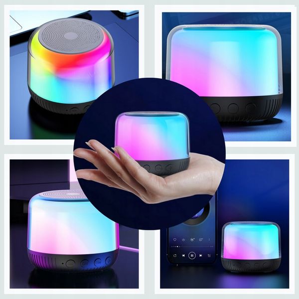 GŁOŚNIK PRZENOŚNY BEZPRZEWODOWY BLUETOOTH 5.1 RGB zdjęcie 9