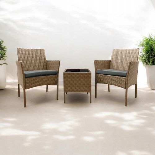 ZESTAW MEBLI OGRODOWYCH NM04 MTG MEBLE OGRODOWE TECHNORATTAN BRAZ na Arena.pl