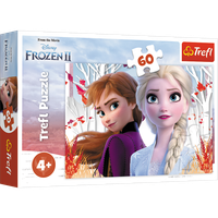 Puzzle - 60 - Zaczarowany świat Anny i Elsy - Kraina Lodu II - Trefl 17333