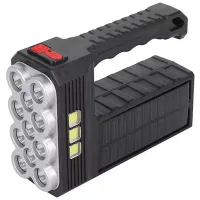 Latarka solarna przenośna wielofunkcyjna 2 w 1 lampa i szperacz ST11
