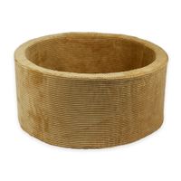 Suchy basen 90x40 Velvet sztruks piaskowy bez piłek