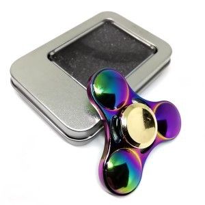 Spinner metalowy spiner hand fidget Rainbow na Arena.pl