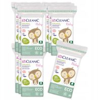 2X Cleanic Baby ECO Organic Płatki bawełniane dla niemowląt i dzieci 60szt