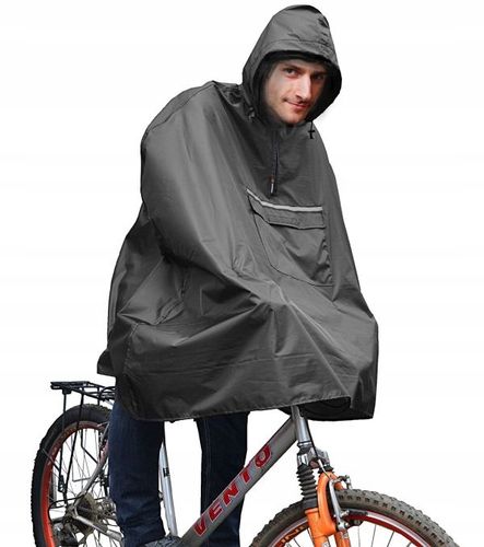 Rowerowa PRZECIWDESZCZOWA PELERYNA Hornhill B-RAIN z odblaskami na Arena.pl