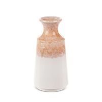 Wazon ceramiczny RUBEN 16X16X31 kremowy