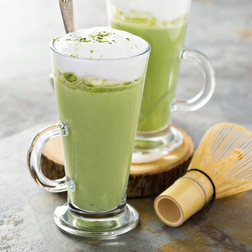 Wysokie SZKLANKI DO LATTE herbaty ZESTAW SZKLANEK do kawy 6szt + ŁYŻECZKI na Arena.pl