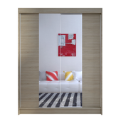Szafa przesuwna Camino II z lustrem 150cm - SONOMA