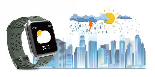 smartwatch rubicon rnce58 dark green na Arena.pl