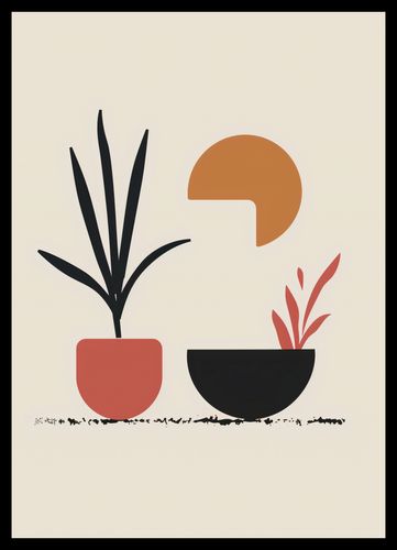 Plakat 67,5x95cm Domowy Ogród na Arena.pl