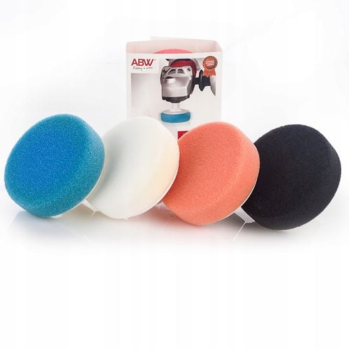 pad polerski twardy 80mm na gwint m14 gąbka tarcza polerska biała abw na Arena.pl