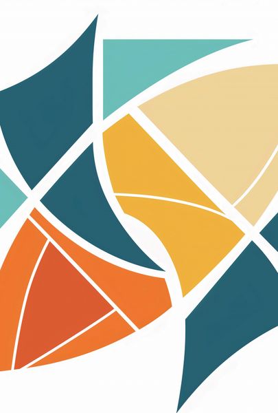 Plakat 67,5x100cm Geometria Wiatru zdjęcie 1