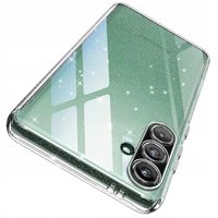 Etui do Samsung A56 5G SILICONE BROKAT CASE + SZKŁO 9H