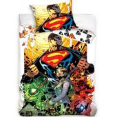 Pościel licencyjna 160x200cm SUPERMAN Liga Sprawiedliwych