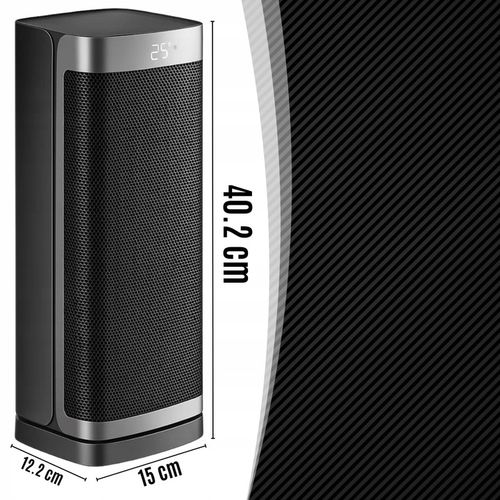 Termowentylator Farelka Cichy 2000W + Timer 4 Tryby Energooszczędny na Arena.pl