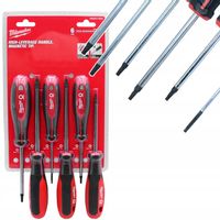 ZESTAW WKRĘTAKÓW ŚRUBOKRĘTÓW TORX 6szt T10 - T40 BLISTER MILWAUKEE
