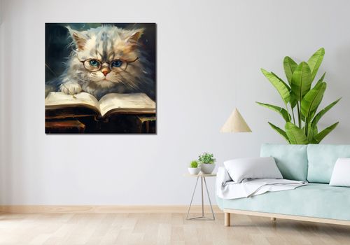 Obraz 100x100cm Ucz Się Ucz na Arena.pl