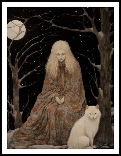 Plakat 60x80cm Stróżka Leśna zdjęcie 3