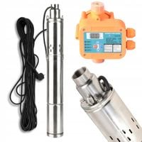 POMPA GŁĘBINOWA 3"DEEP 1800 L/H 250W DO STUDNI WODY+AUTOMAT CSK59PRO ZESTAW