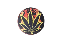 Zielony Młynek do Tytoniu Suszu Grinder Crusher Płonący Liść Marihuany