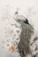 Plakat 68x101cm Pawia Gracja