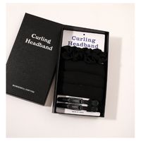 Lokówka Do Kręcenia Włosów Loków Wałek Papiloty W Pudełku Czerń O460Cz