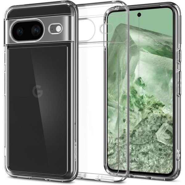 SPIGEN ULTRA HYBRID GOOGLE PIXEL 8 CRYSTAL CLEAR zdjęcie 1