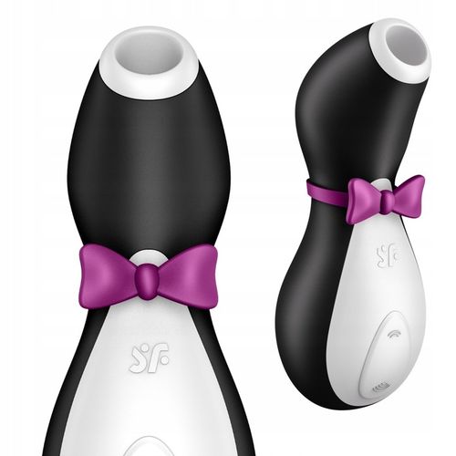 Masażer pingwinek Satisfyer Penguin + pierścień Power Ring zestaw dla par na Arena.pl