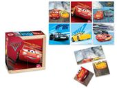 ND17_ZA-96262 Drewniane puzzle do układania Cars 3 BRIMAREX