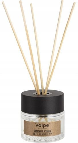 valpe dyfuzor zapachowy z patyczkami drzewo cedrowe - wanilia 50 ml dz50-81 na Arena.pl