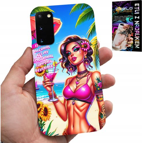 ETUI DO SAMSUNG GALAXY S20 - IT'S NOT ALCOHOL IT'S MY EMOTIONAL CASE na Arena.pl