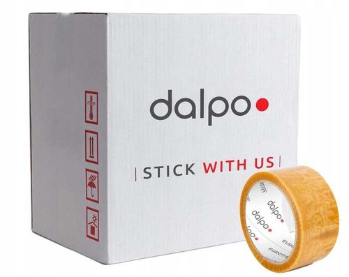 taśma pakowa dalpo transparent strong 48/60y - 6 szt. na Arena.pl