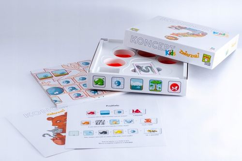 Gra planszowa Rebel Koncept Kids: Zwierzaki na Arena.pl