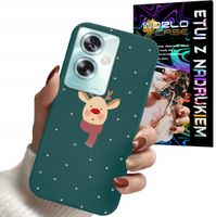 ETUI CASE DO OPPO A79 5G - ŚWIĄTECZNE WZORY RENIFER MIKOŁAJ PREZENT