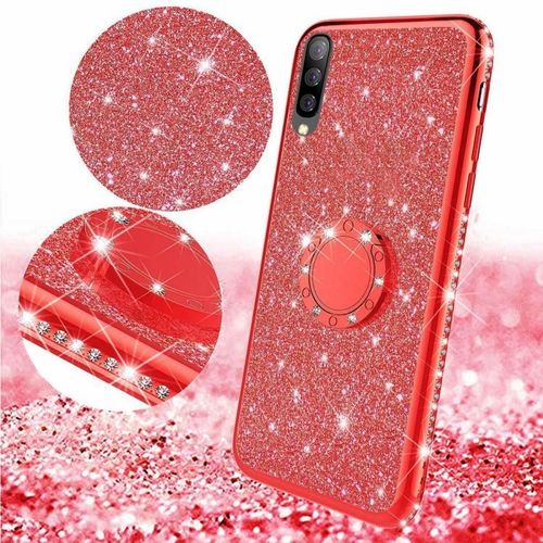 Etui Diamond Ring Brokat Xiaomi Mi 9 Czerwone na Arena.pl