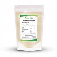 MĄKA MIGDAŁOWA BEZ SKÓRKI BIAŁA MĄCZKA MIGDAŁY MIELONE 1KG 1000G DIETA KETO