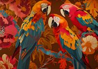 Plakat 100x70cm Kolorowe Ary