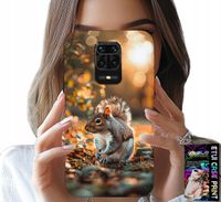 ETUI DO XIAOMI NOTE 9 PRO / 9S - SŁODKA WIEWIÓRKA, CASE Z WŁASNYM MOTYWEM