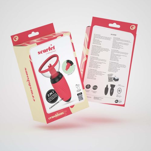 Crushious Scarlet Vulva Pump Rechargeable Stimulator na Arena.pl