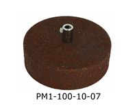 Podsufitka metalowa 1 otwór 100mm rdza naturalna + chrom