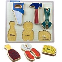 puzzle drewniane edukacyjne narzędzia zkb-2053