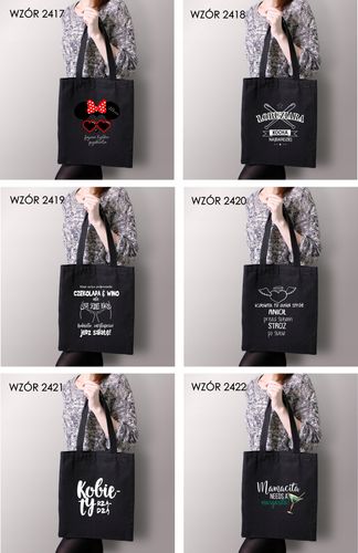 Eko Torba z nadrukiem JA SIĘ NIE OBRAŻAM na Arena.pl