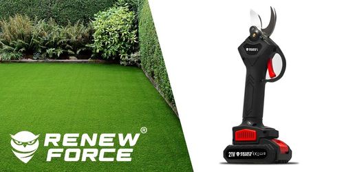 SEKATOR AKUMULATOROWY ELEKTRYCZNY OGRODOWY NOŻYCE DO GAŁĘZI 2x Li-Ion na Arena.pl