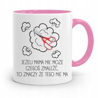 Kubek Różowy Prezent Dla Mamy Matki Prezent Z Nadrukiem Ze Zdjęciem